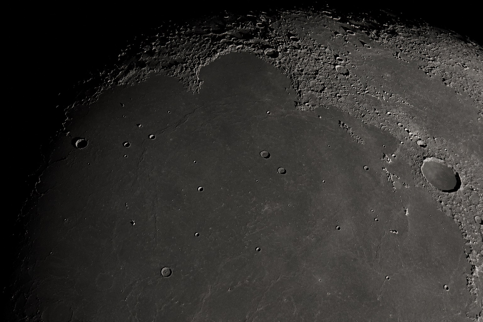 Sinus Iridum auf dem Mond