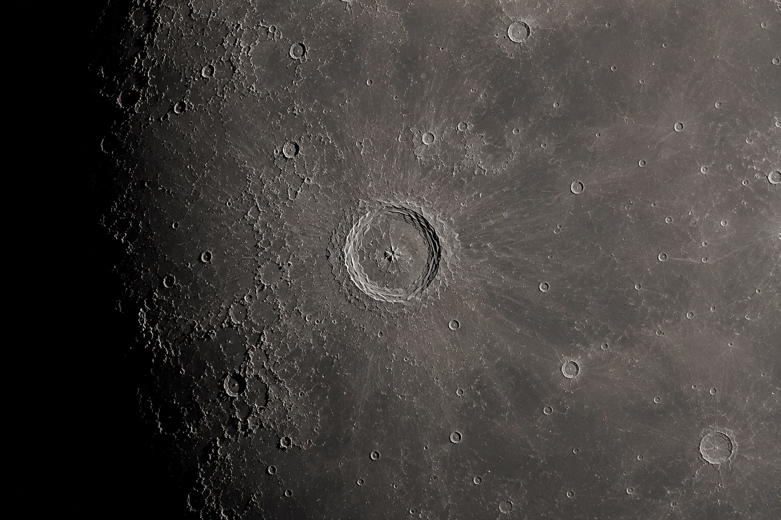 Kopernikus Krater auf dem Mond