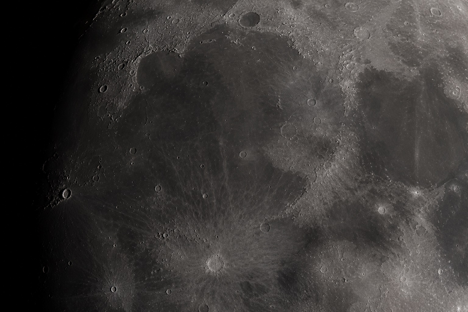 Mare Imbrium auf dem Mond