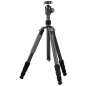 Preview: Omegon Pro 32mm Carbon-Dreibeinstativ inkl. Kugelkopf
