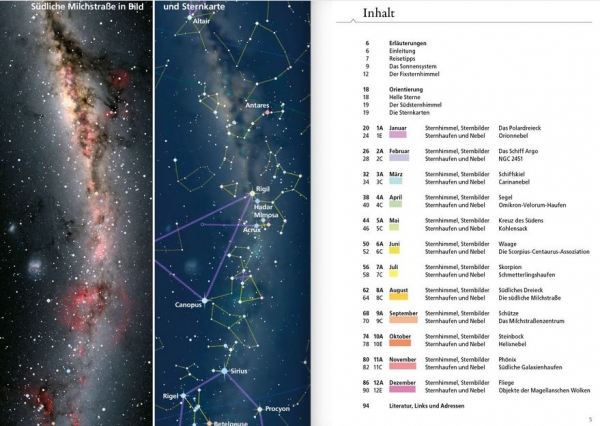Kosmos Verlag Buch Sterne finden am Südhimmel