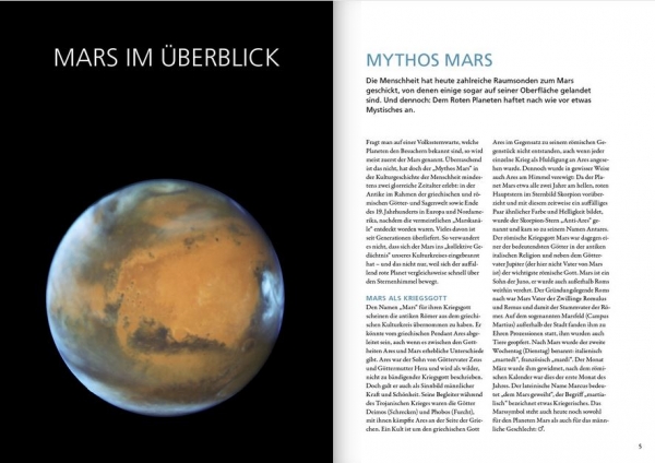 Kosmos Verlag Buch Kosmos Mars-Guide