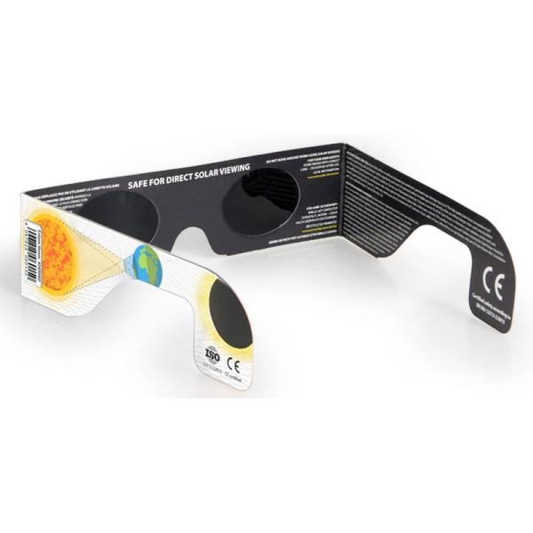 Sonnenfinsternis-Brille Sofi Solar Viewer AstroSolar® Silver/Gold - Weiß
