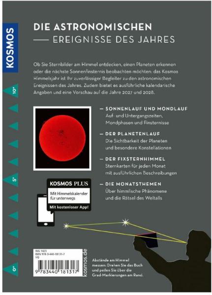 Kosmos Verlag Jahrbuch Himmelsjahr 2026